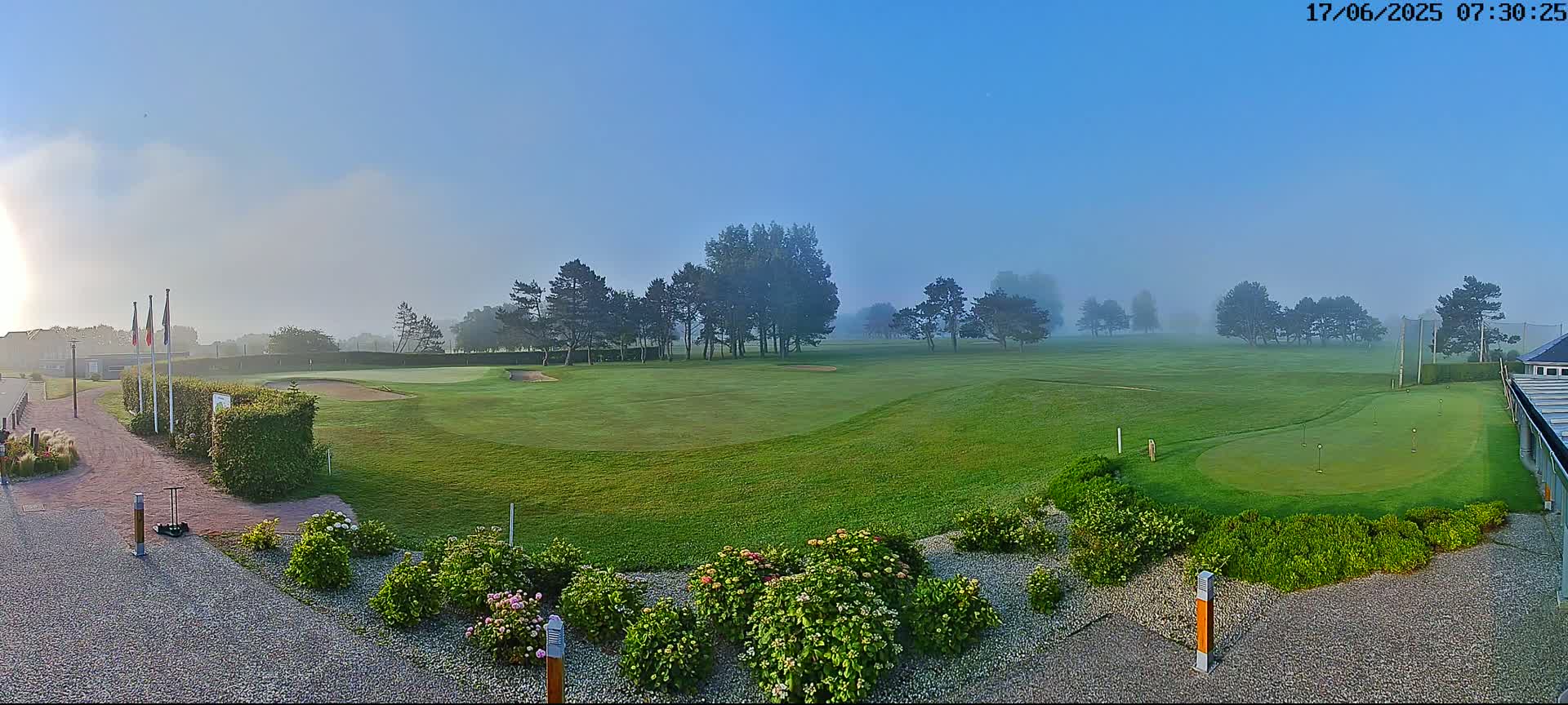Golf de Dieppe Golf Pourville Court Live Cam - Dieppe, Seine-Maritime, Normandie, France