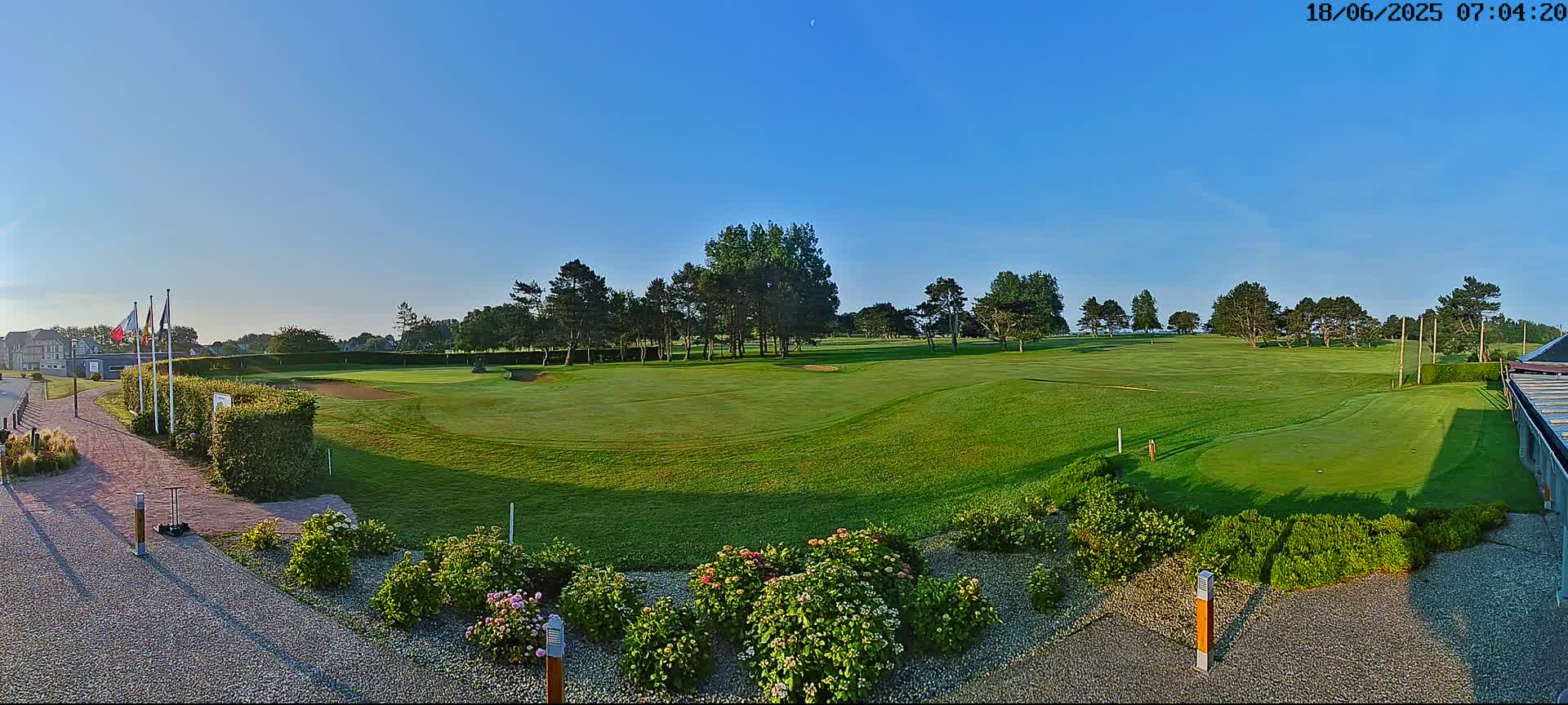 Golf de Dieppe Golf Pourville Court Live Cam - Dieppe, Seine-Maritime, Normandie, France