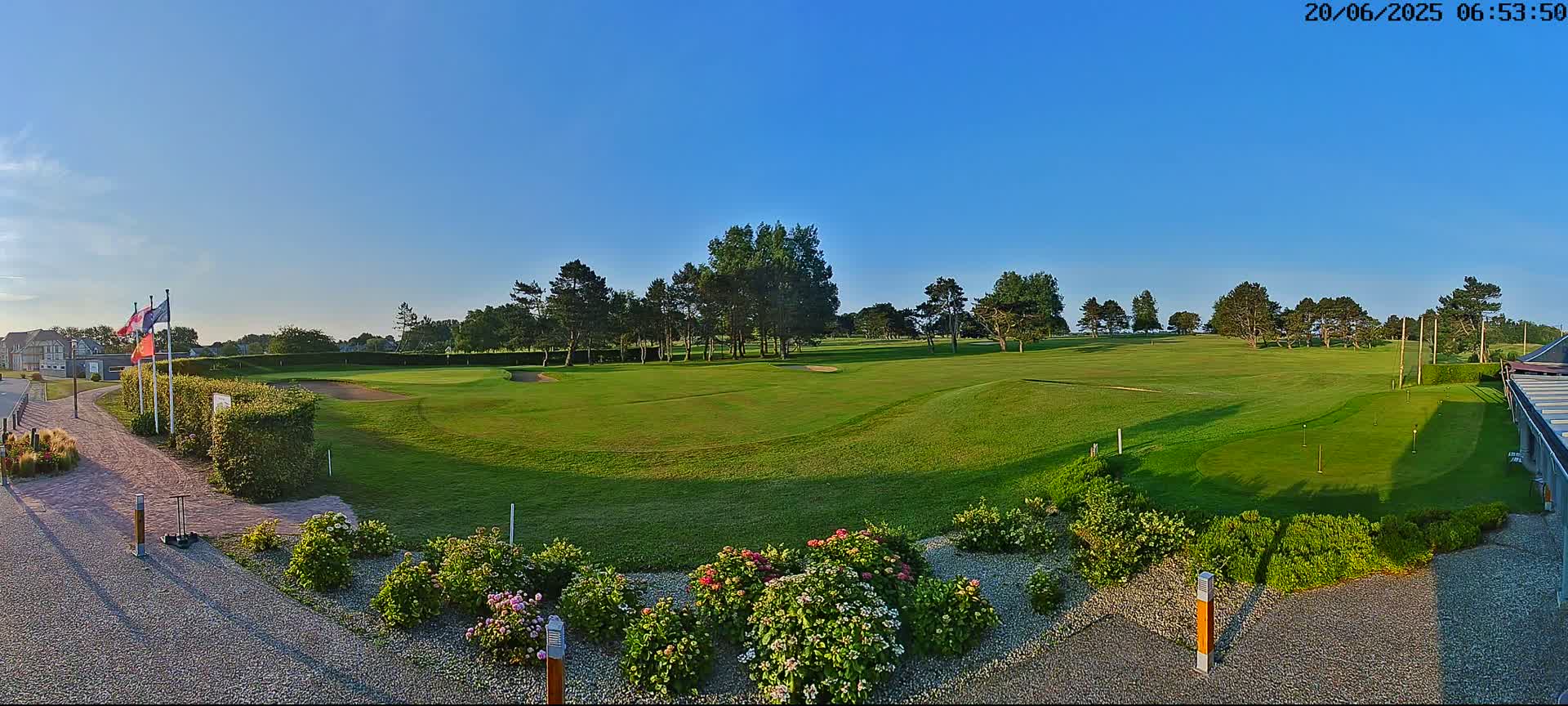 Golf de Dieppe Golf Pourville Court Live Cam - Dieppe, Seine-Maritime, Normandie, France