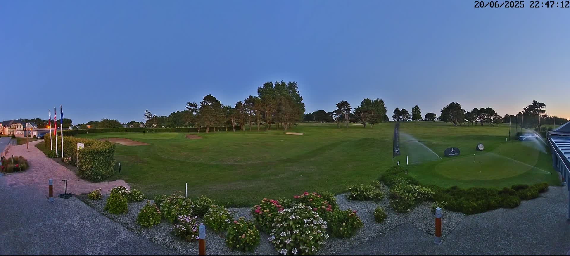 Golf de Dieppe Golf Pourville Court Live Cam - Dieppe, Seine-Maritime, Normandie, France