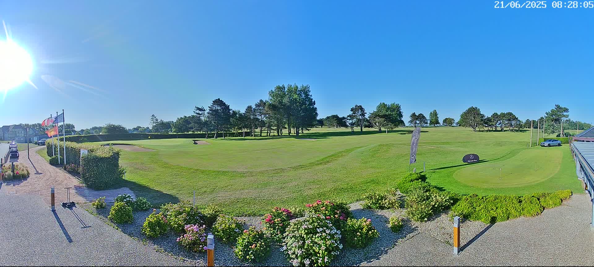 Golf de Dieppe Golf Pourville Court Live Cam - Dieppe, Seine-Maritime, Normandie, France