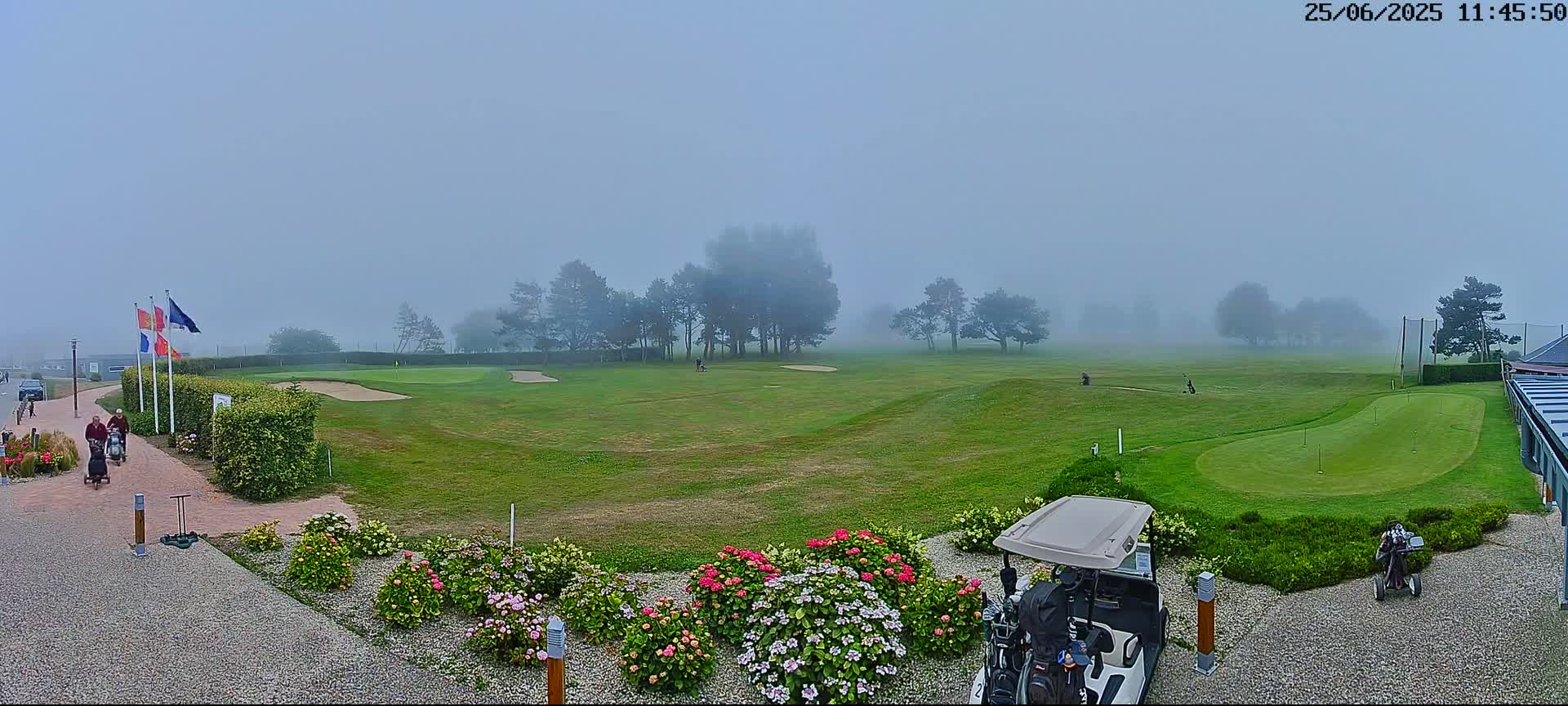 Golf de Dieppe Golf Pourville Court Live Cam - Dieppe, Seine-Maritime, Normandie, France