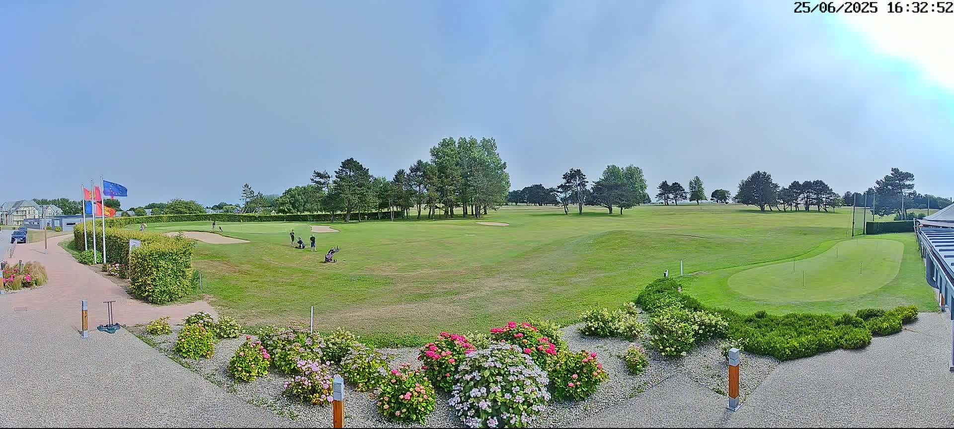 Golf de Dieppe Golf Pourville Court Live Cam - Dieppe, Seine-Maritime, Normandie, France