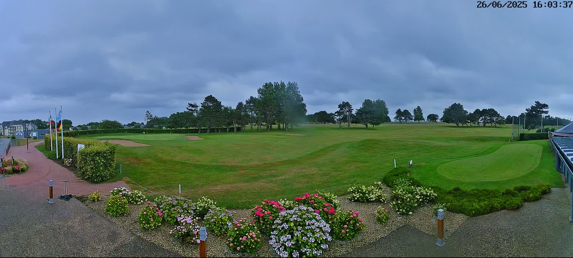 Golf de Dieppe Golf Pourville Court Live Cam - Dieppe, Seine-Maritime, Normandie, France