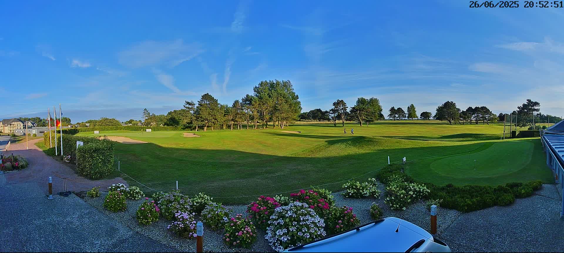 Golf de Dieppe Golf Pourville Court Live Cam - Dieppe, Seine-Maritime, Normandie, France