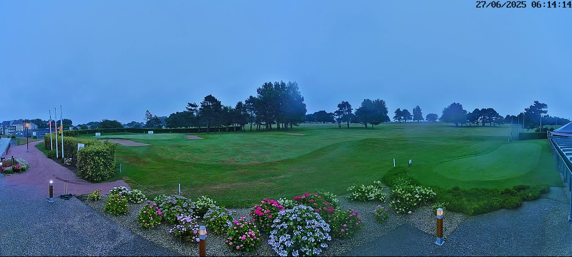 Golf de Dieppe Golf Pourville Court Live Cam - Dieppe, Seine-Maritime, Normandie, France