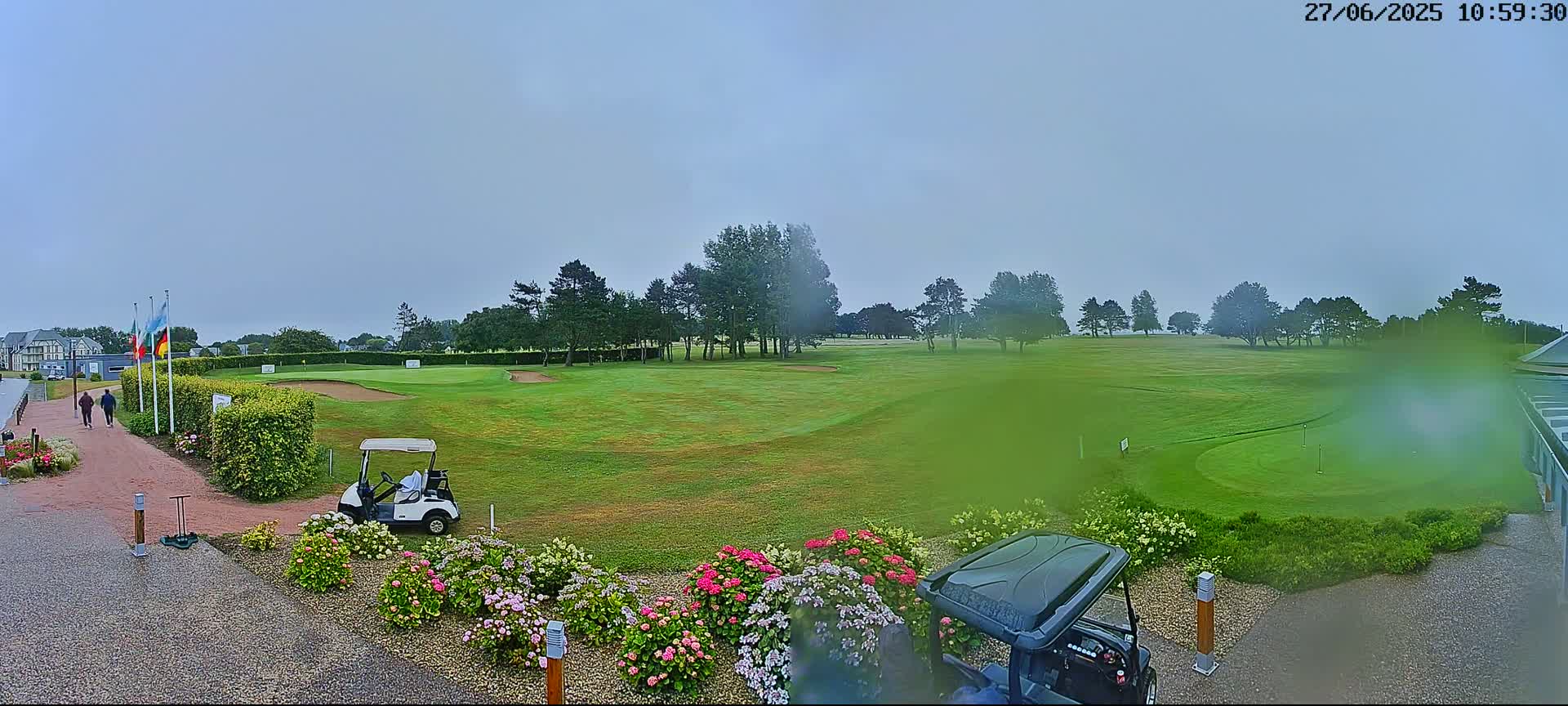 Golf de Dieppe Golf Pourville Court Live Cam - Dieppe, Seine-Maritime, Normandie, France