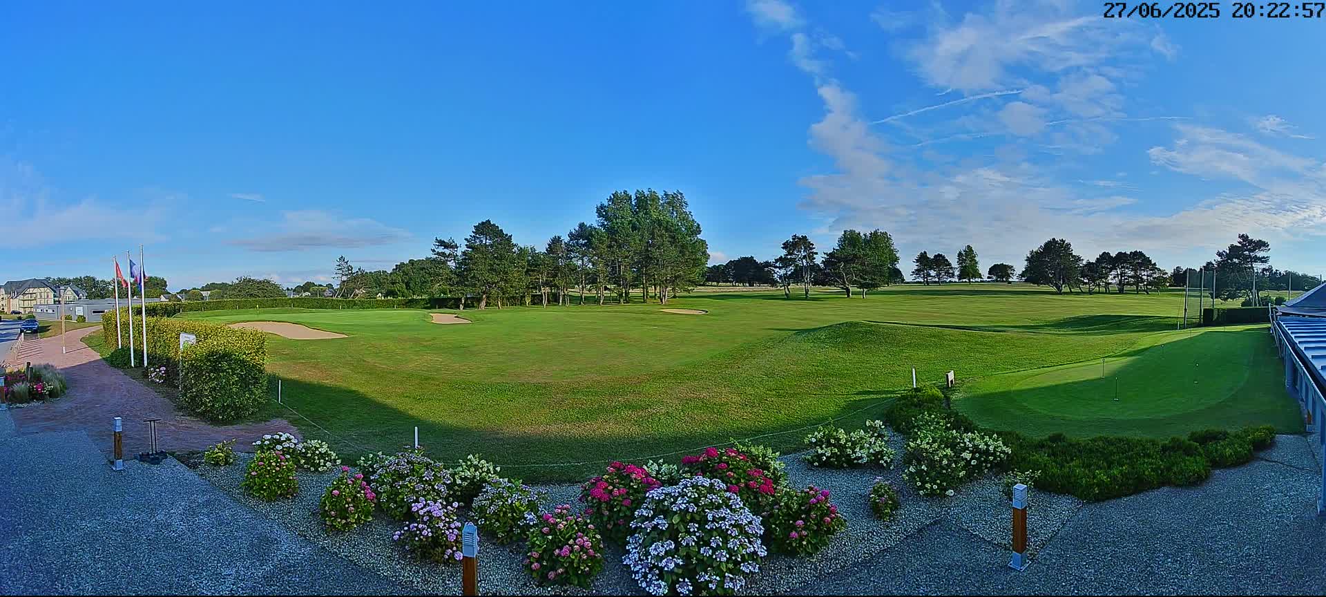 Golf de Dieppe Golf Pourville Court Live Cam - Dieppe, Seine-Maritime, Normandie, France