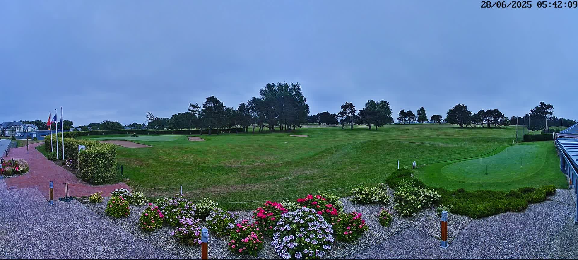 Golf de Dieppe Golf Pourville Court Live Cam - Dieppe, Seine-Maritime, Normandie, France