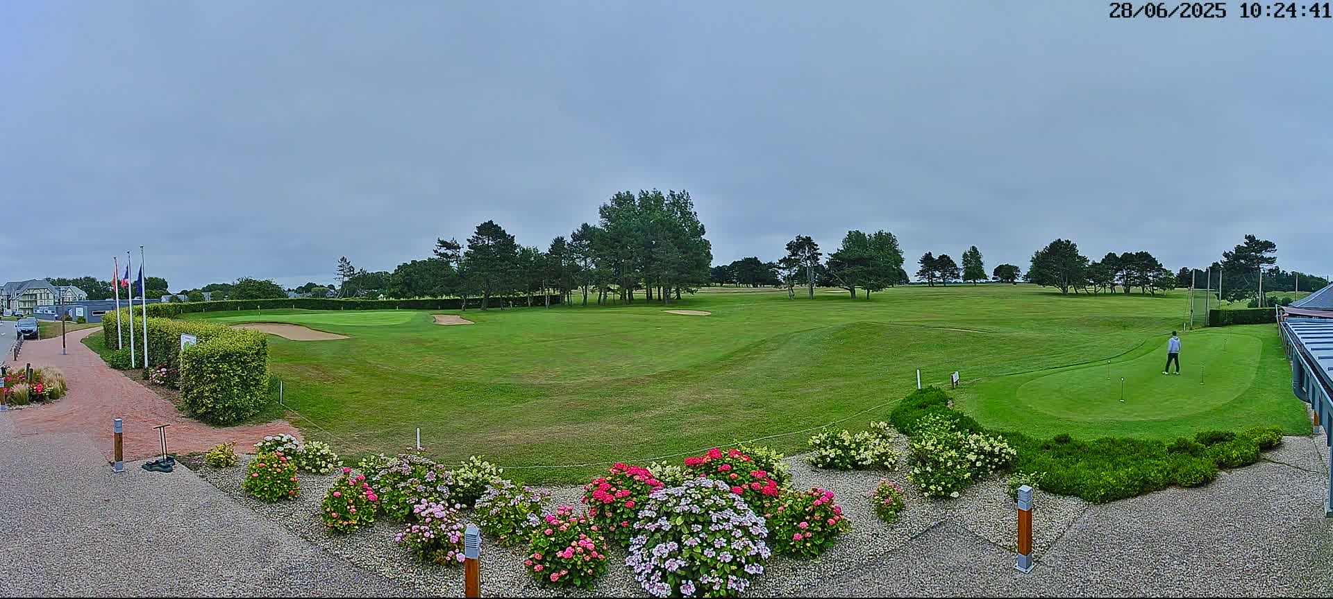Golf de Dieppe Golf Pourville Court Live Cam - Dieppe, Seine-Maritime, Normandie, France