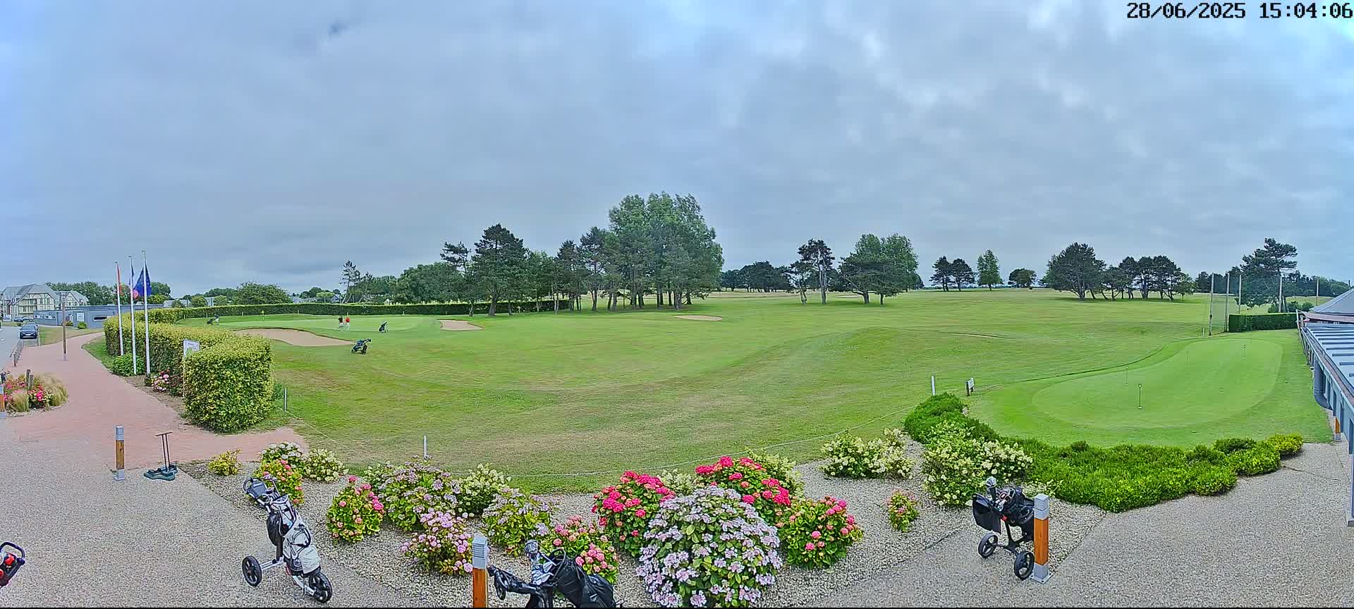 Golf de Dieppe Golf Pourville Court Live Cam - Dieppe, Seine-Maritime, Normandie, France
