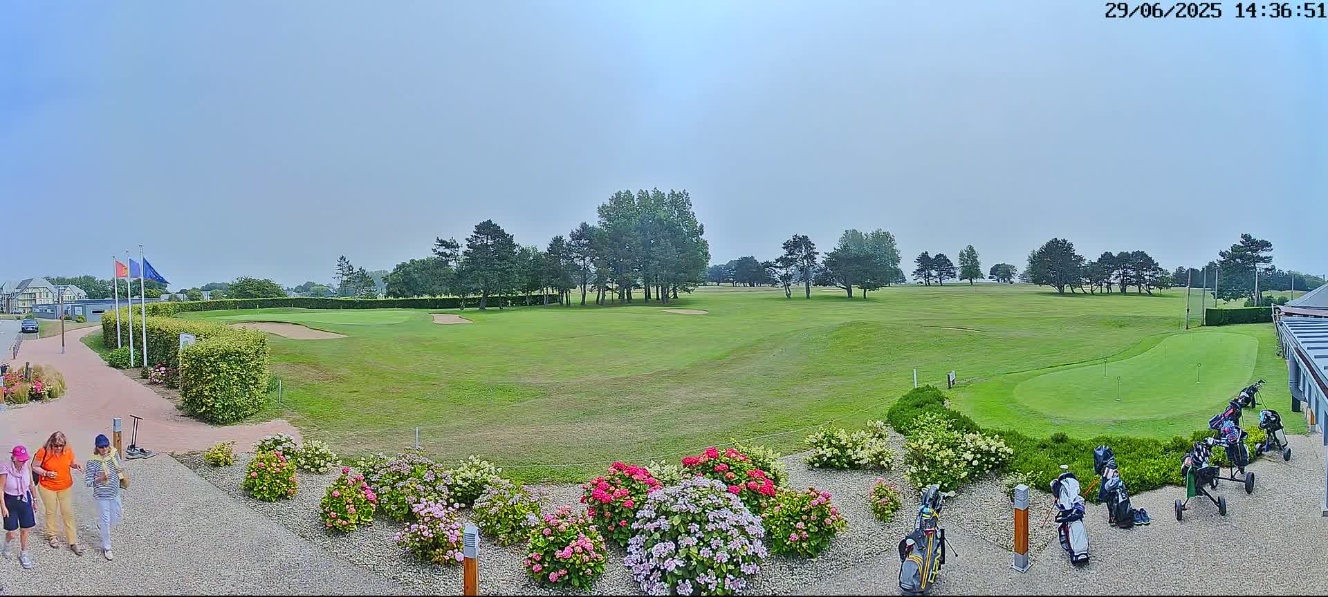 Golf de Dieppe Golf Pourville Court Live Cam - Dieppe, Seine-Maritime, Normandie, France