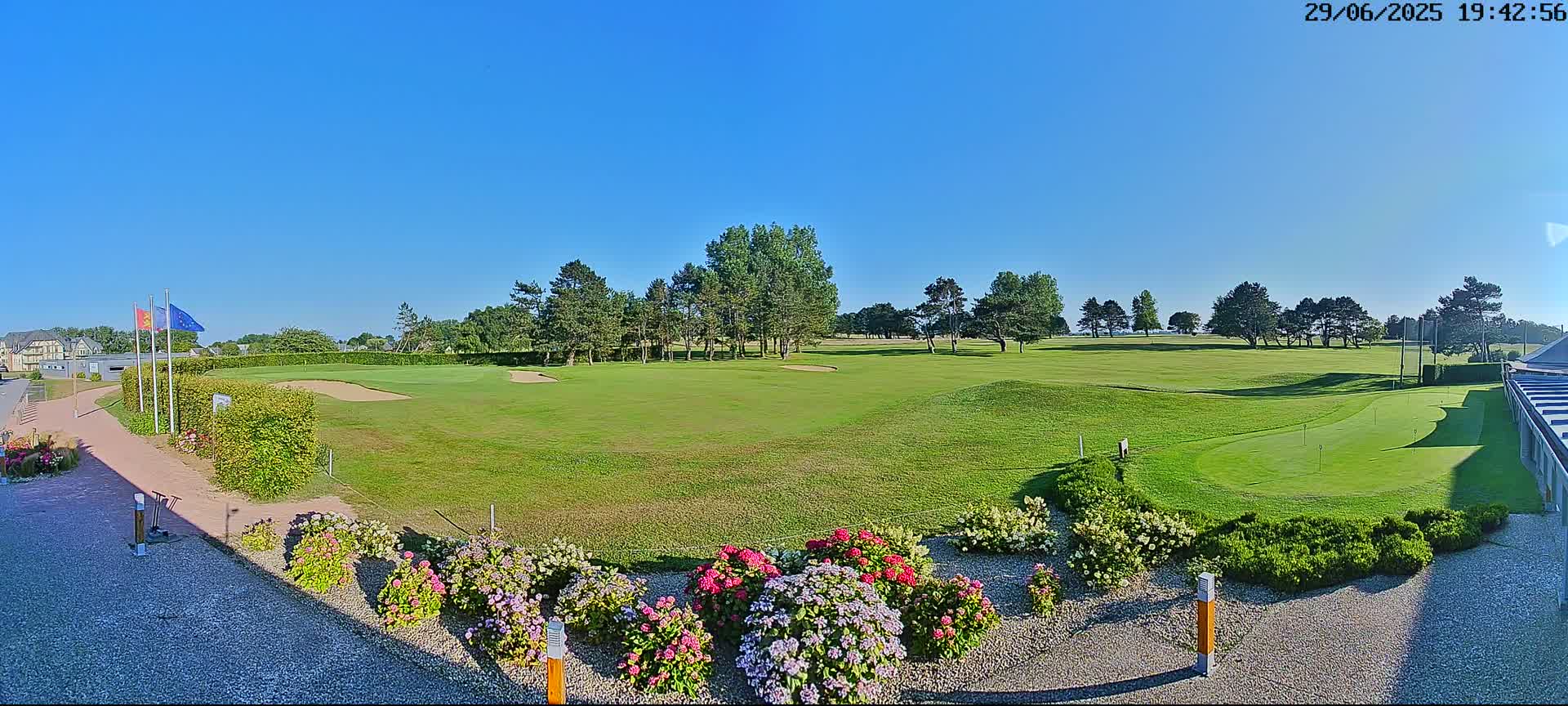 Golf de Dieppe Golf Pourville Court Live Cam - Dieppe, Seine-Maritime, Normandie, France
