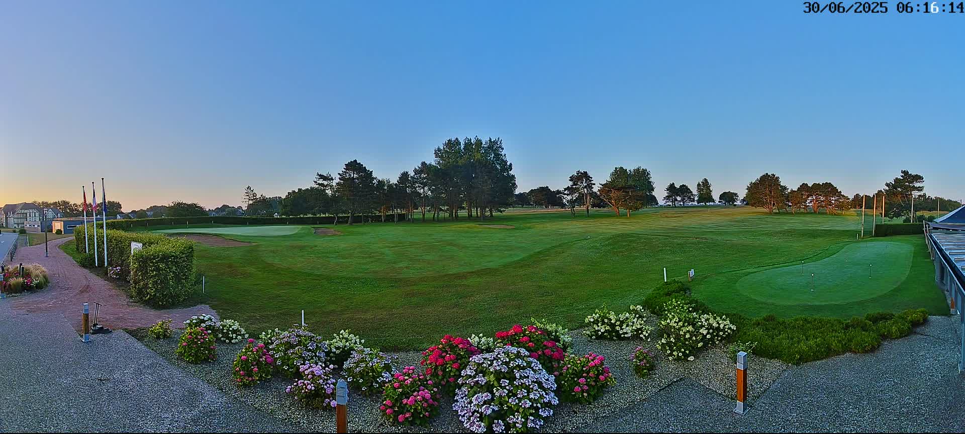 Golf de Dieppe Golf Pourville Court Live Cam - Dieppe, Seine-Maritime, Normandie, France