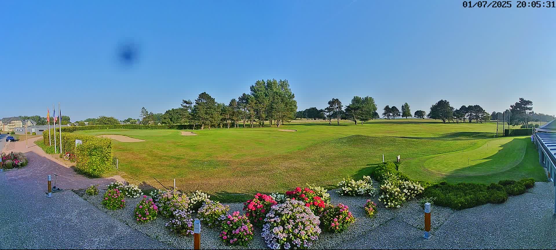 Golf de Dieppe Golf Pourville Court Live Cam - Dieppe, Seine-Maritime, Normandie, France