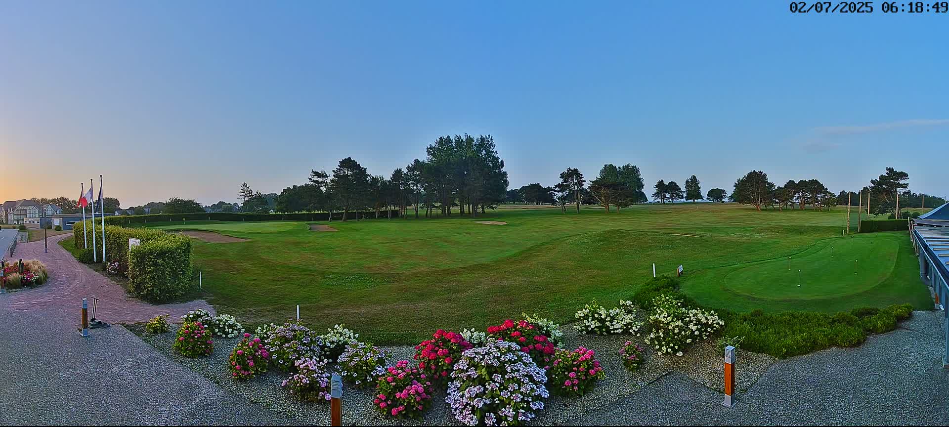 Golf de Dieppe Golf Pourville Court Live Cam - Dieppe, Seine-Maritime, Normandie, France