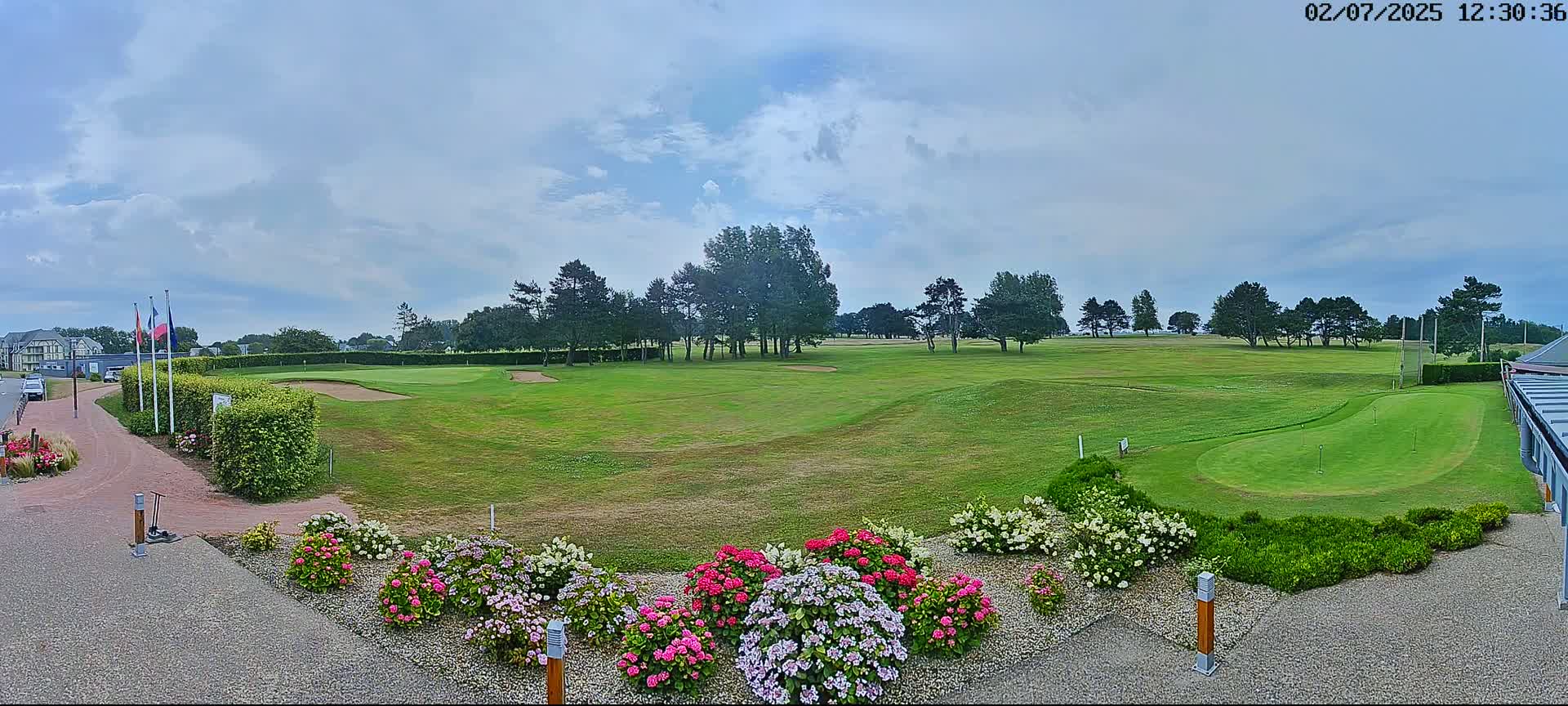 Golf de Dieppe Golf Pourville Court Live Cam - Dieppe, Seine-Maritime, Normandie, France