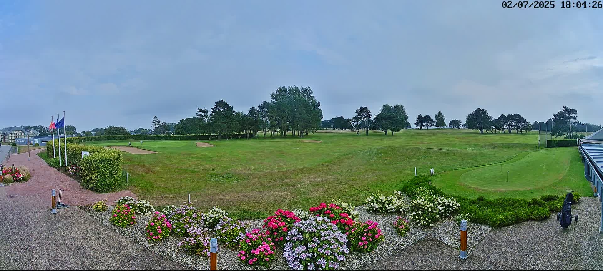 Golf de Dieppe Golf Pourville Court Live Cam - Dieppe, Seine-Maritime, Normandie, France