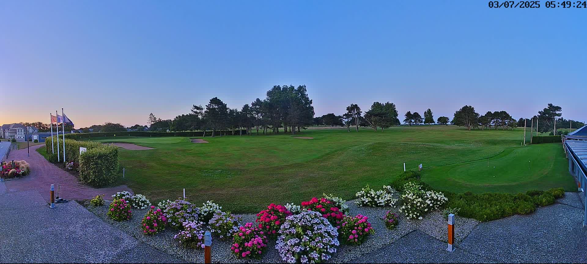 Golf de Dieppe Golf Pourville Court Live Cam - Dieppe, Seine-Maritime, Normandie, France