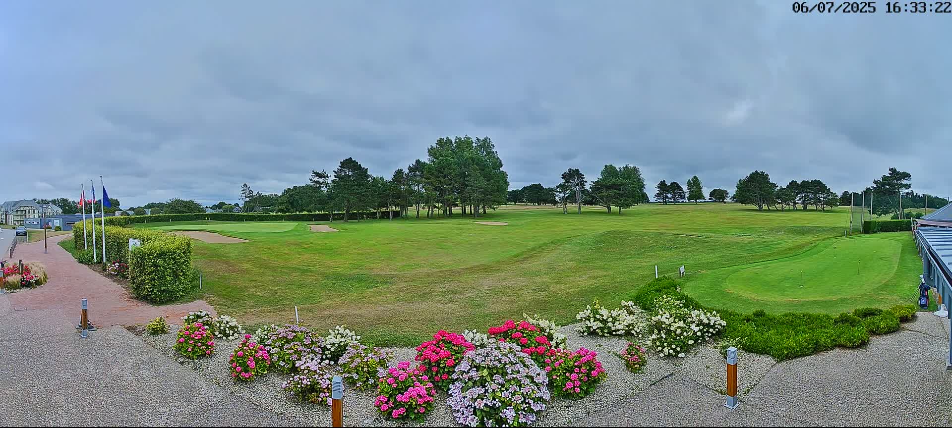 Golf de Dieppe Golf Pourville Court Live Cam - Dieppe, Seine-Maritime, Normandie, France