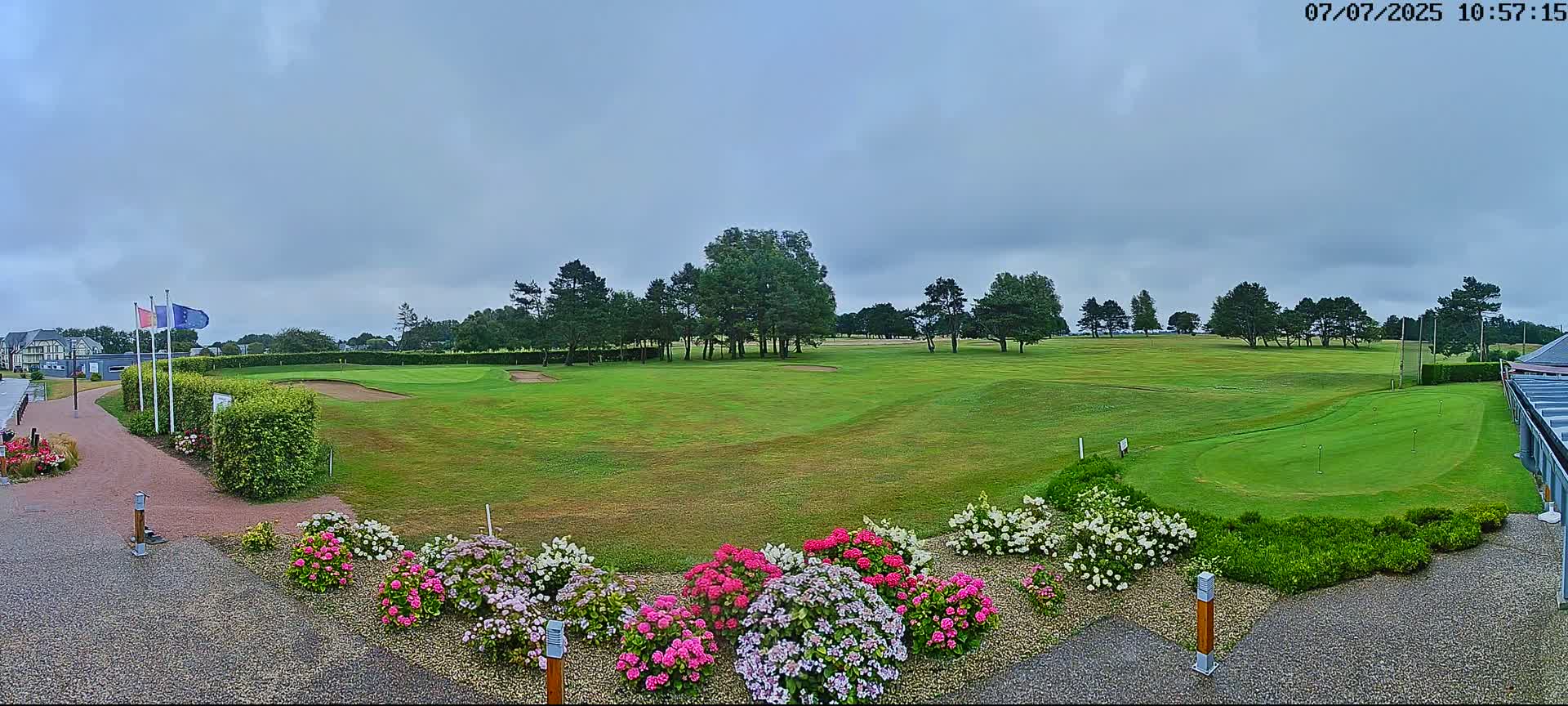 Golf de Dieppe Golf Pourville Court Live Cam - Dieppe, Seine-Maritime, Normandie, France