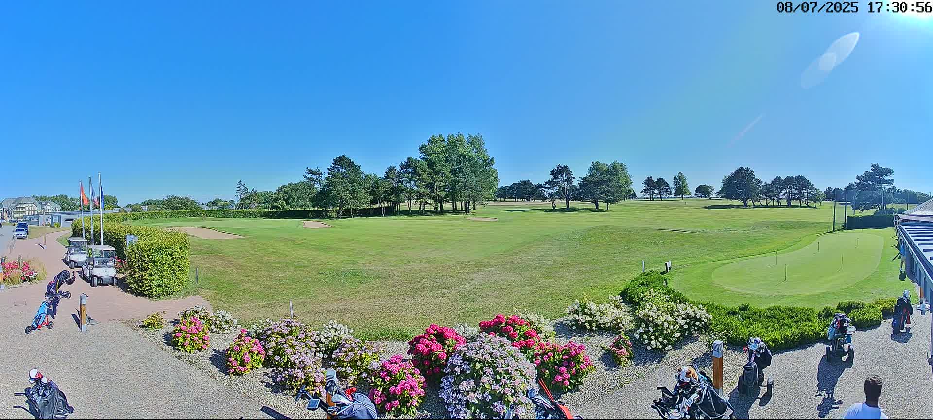 Golf de Dieppe Golf Pourville Court Live Cam - Dieppe, Seine-Maritime, Normandie, France