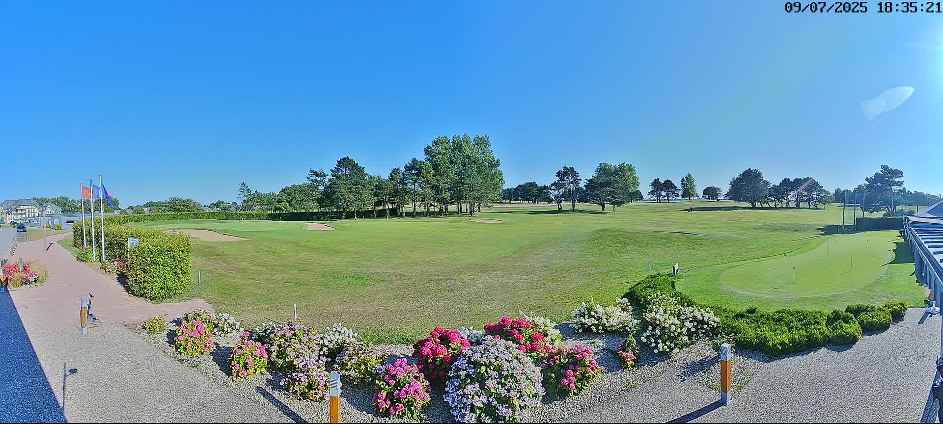 Golf de Dieppe Golf Pourville Court Live Cam - Dieppe, Seine-Maritime, Normandie, France