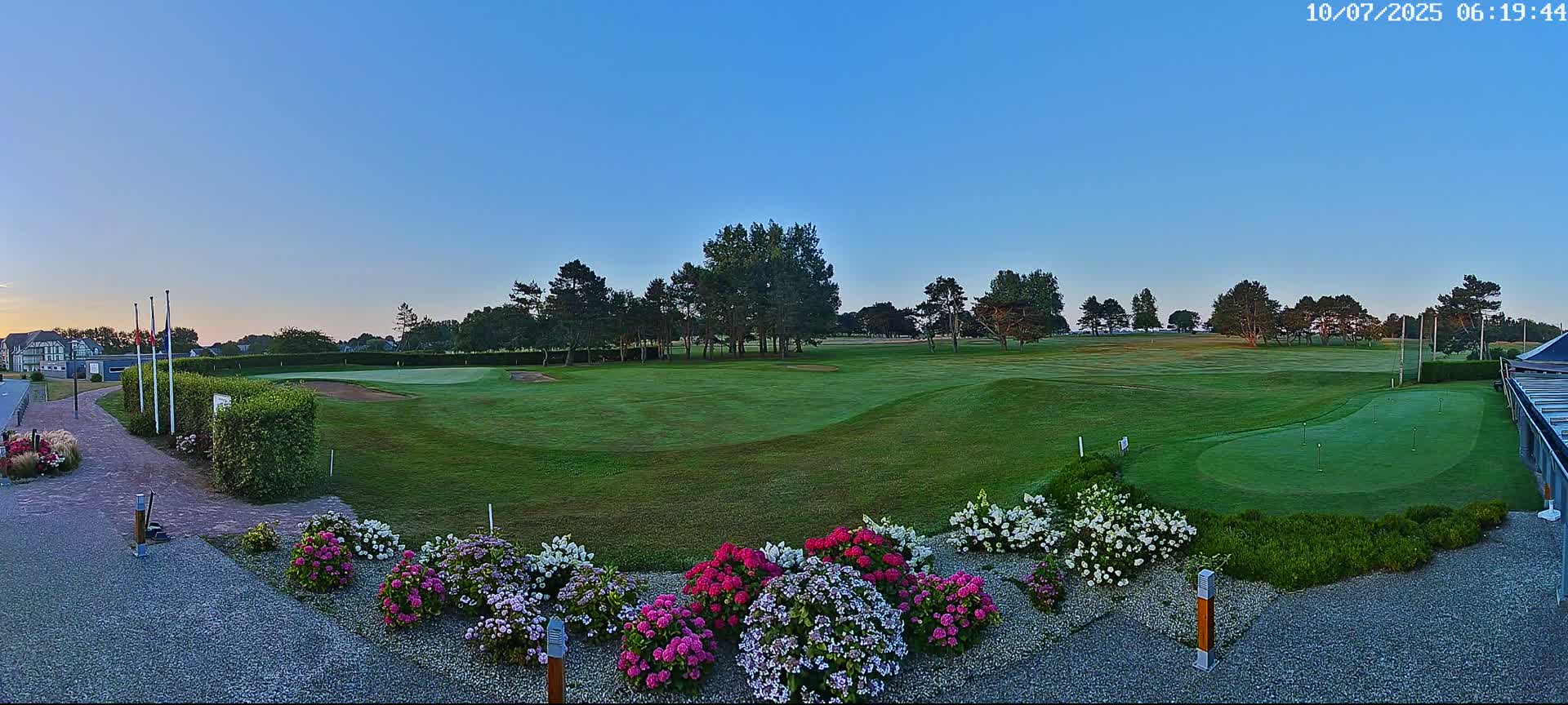 Golf de Dieppe Golf Pourville Court Live Cam - Dieppe, Seine-Maritime, Normandie, France
