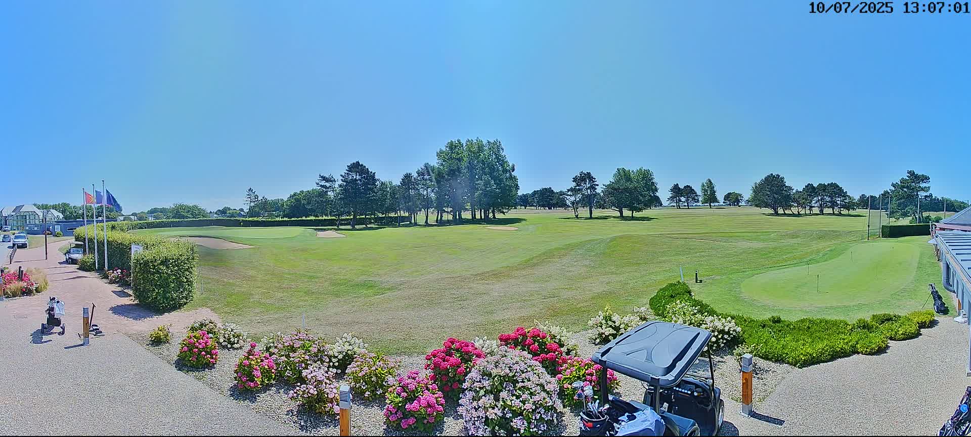 Golf de Dieppe Golf Pourville Court Live Cam - Dieppe, Seine-Maritime, Normandie, France