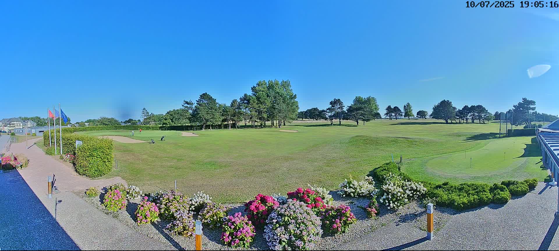 Golf de Dieppe Golf Pourville Court Live Cam - Dieppe, Seine-Maritime, Normandie, France