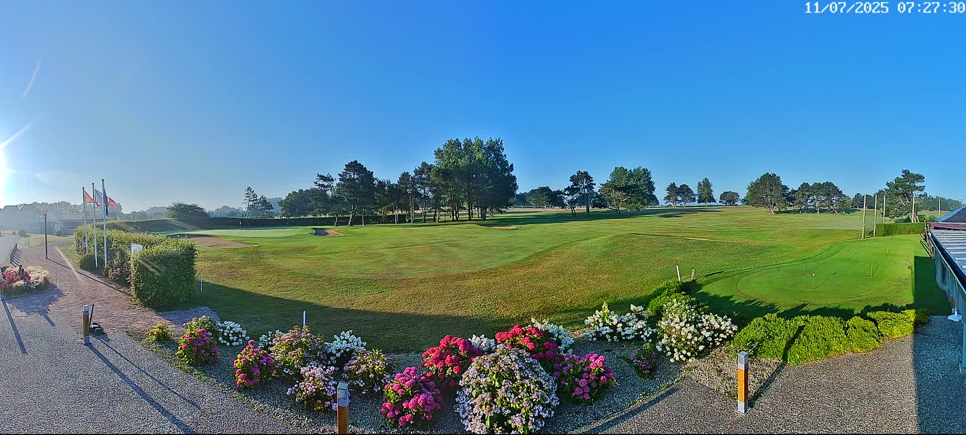 Golf de Dieppe Golf Pourville Court Live Cam - Dieppe, Seine-Maritime, Normandie, France