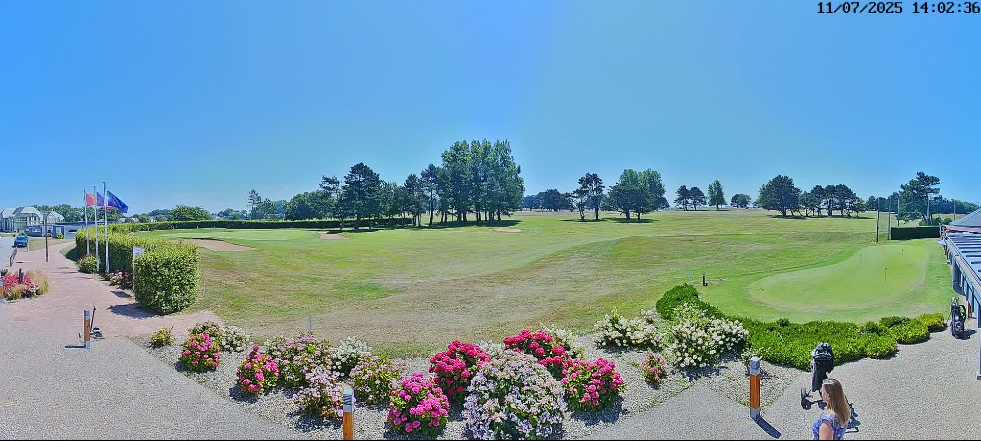 Golf de Dieppe Golf Pourville Court Live Cam - Dieppe, Seine-Maritime, Normandie, France