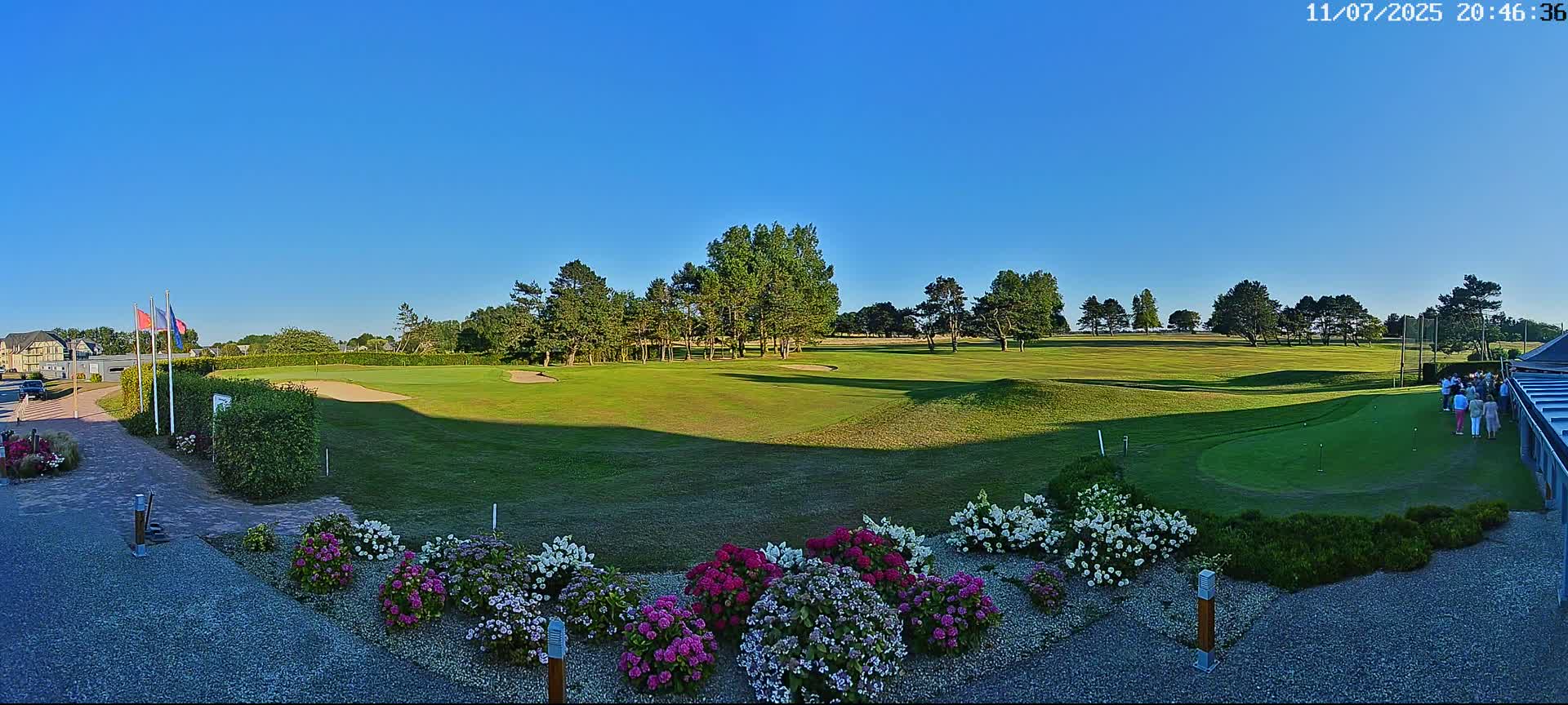 Golf de Dieppe Golf Pourville Court Live Cam - Dieppe, Seine-Maritime, Normandie, France
