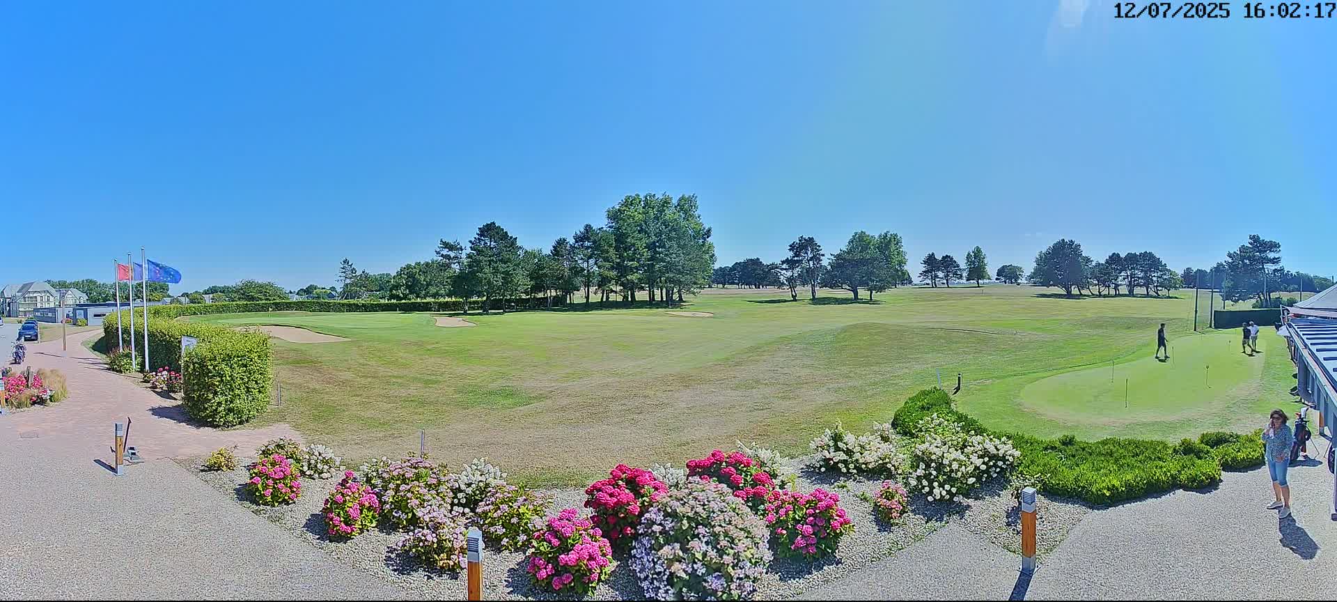 Golf de Dieppe Golf Pourville Court Live Cam - Dieppe, Seine-Maritime, Normandie, France