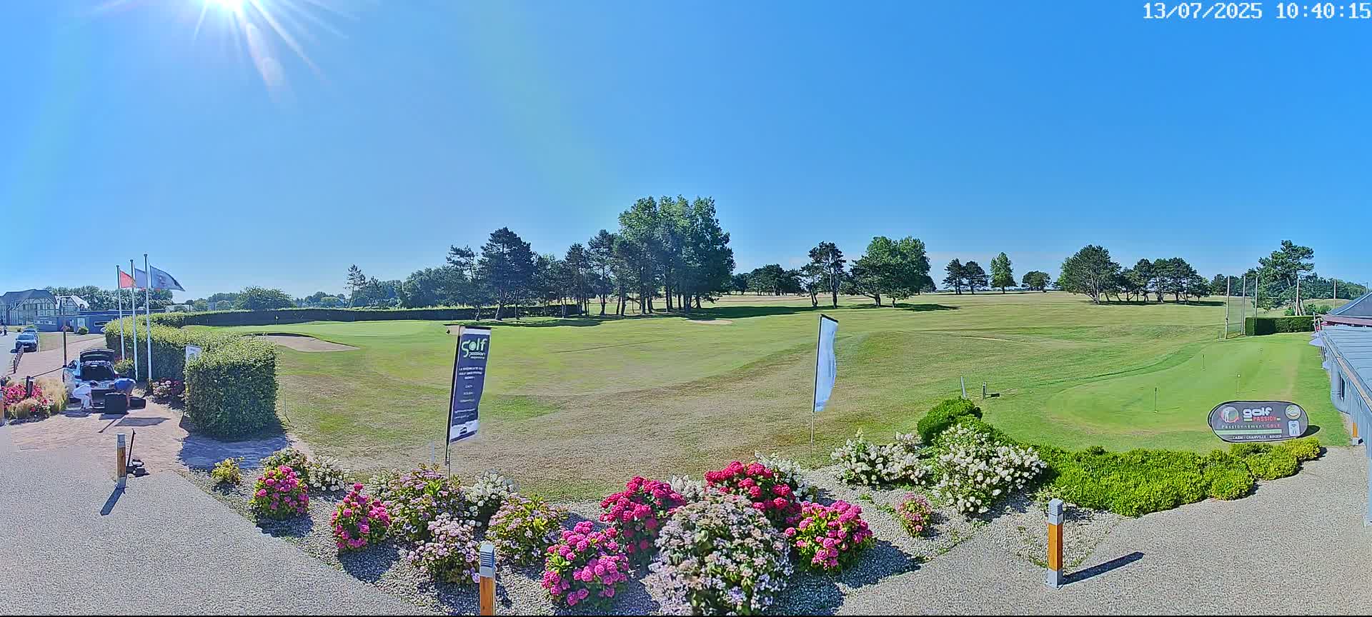 Golf de Dieppe Golf Pourville Court Live Cam - Dieppe, Seine-Maritime, Normandie, France