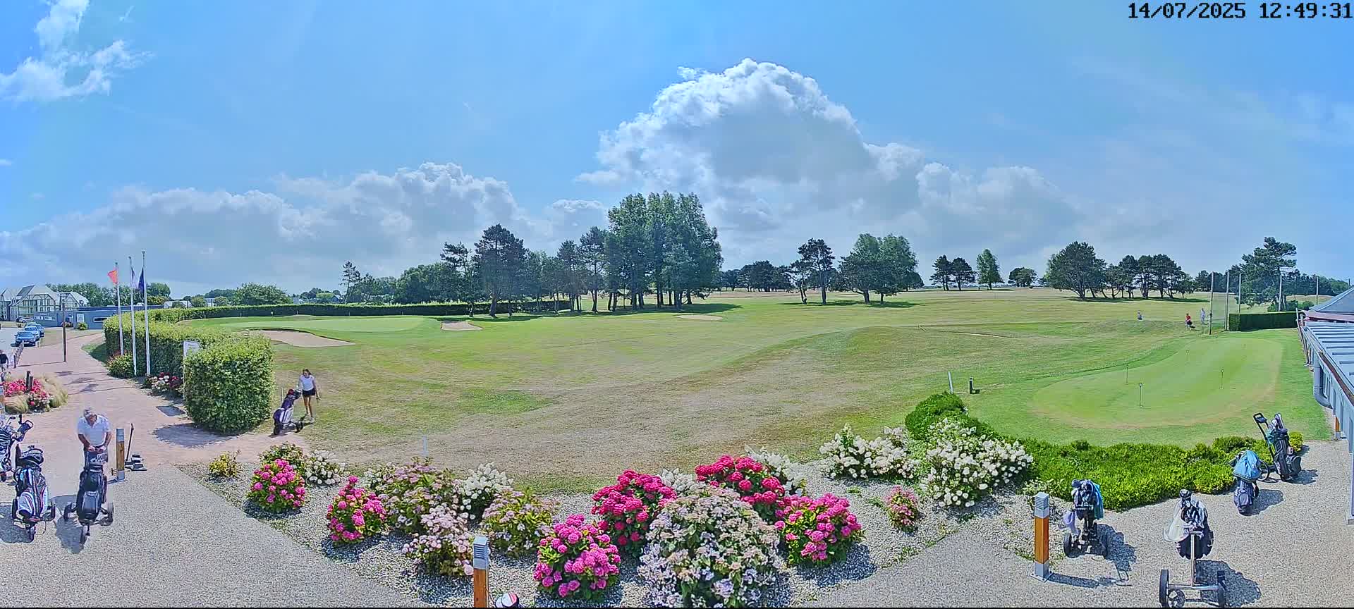 Golf de Dieppe Golf Pourville Court Live Cam - Dieppe, Seine-Maritime, Normandie, France