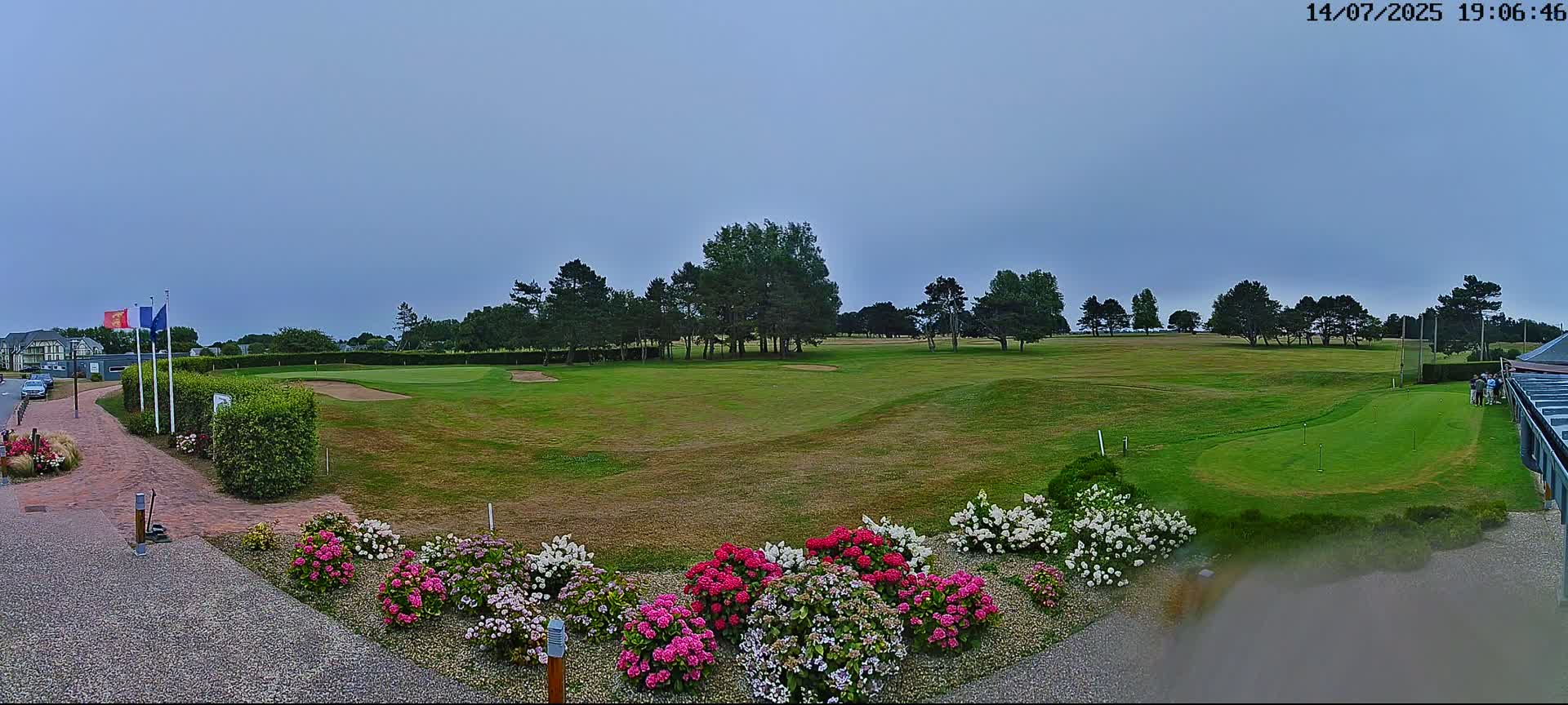 Golf de Dieppe Golf Pourville Court Live Cam - Dieppe, Seine-Maritime, Normandie, France