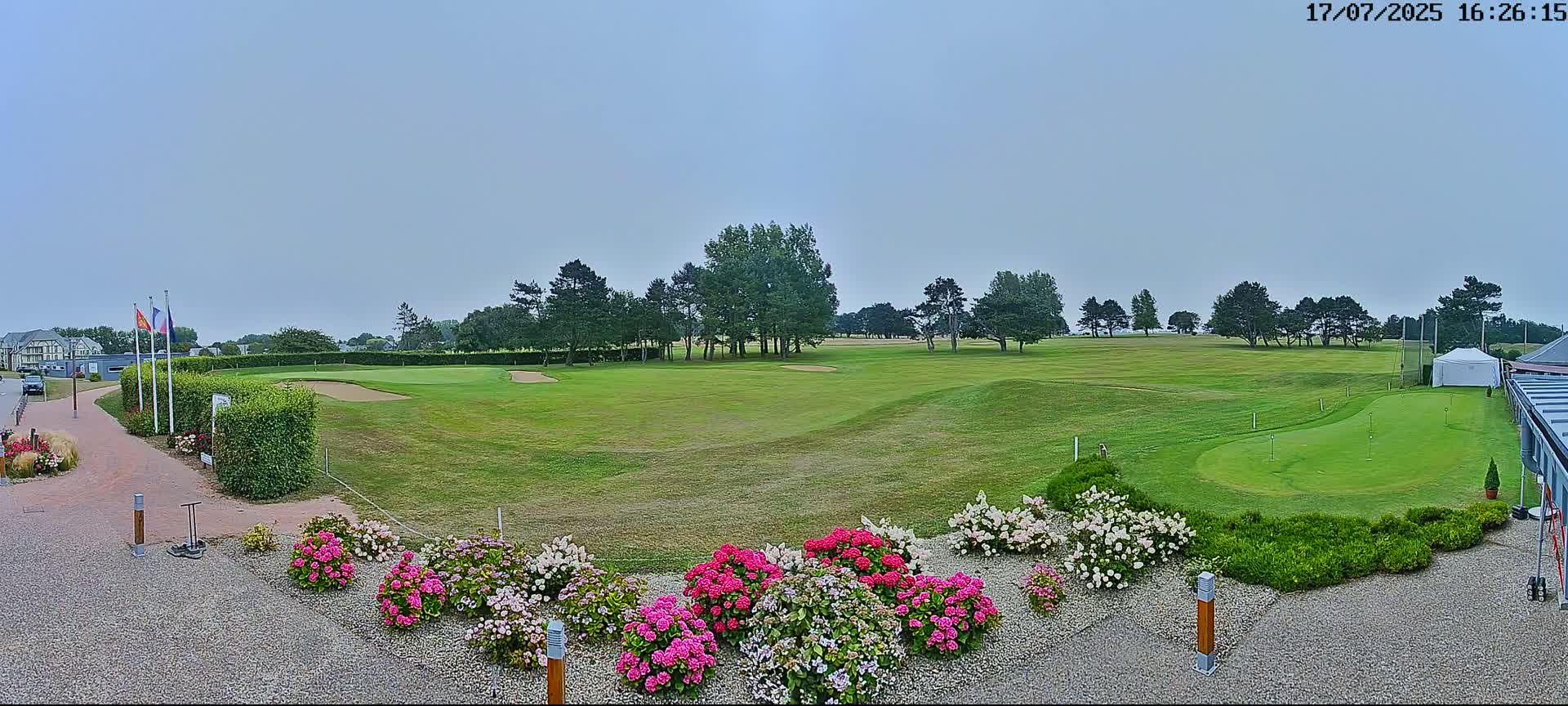 Golf de Dieppe Golf Pourville Court Live Cam - Dieppe, Seine-Maritime, Normandie, France