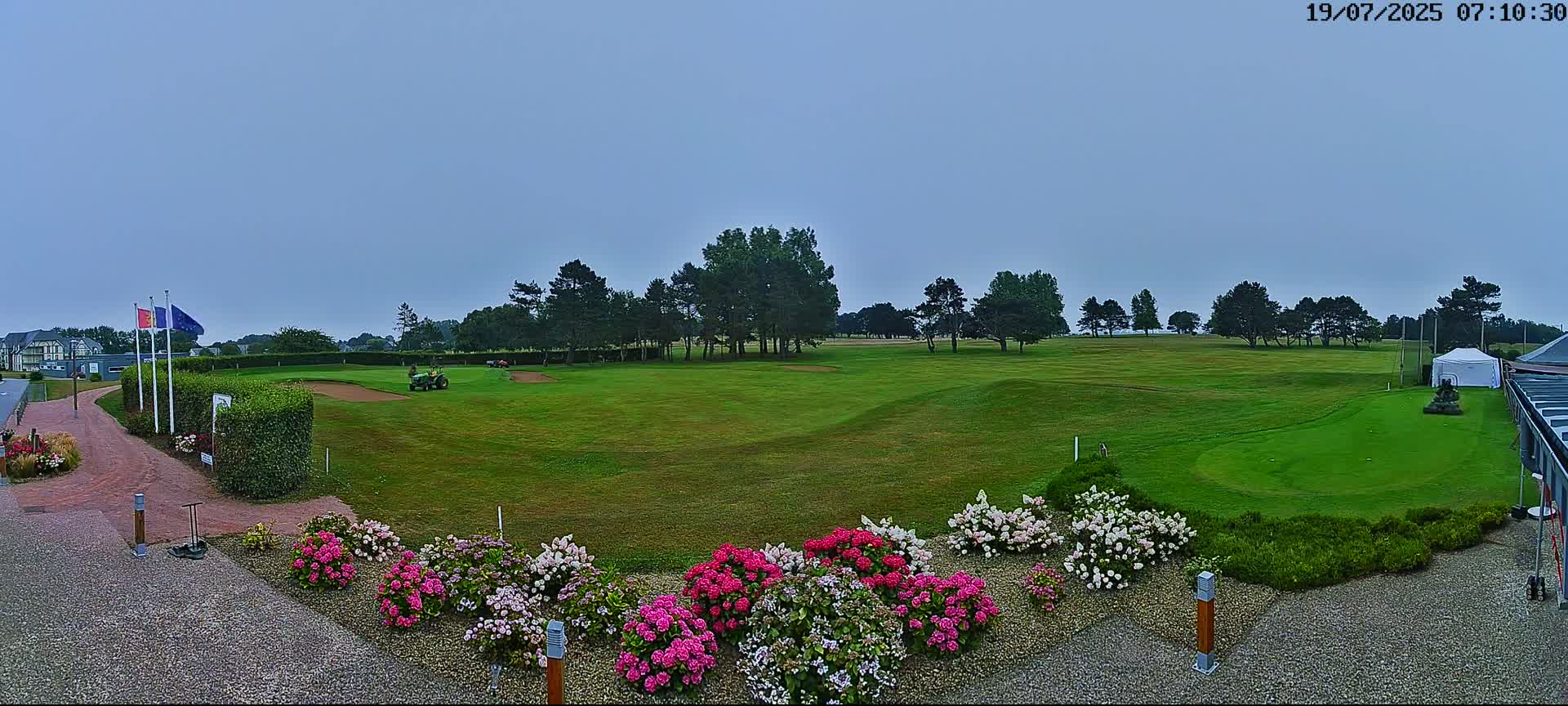 Golf de Dieppe Golf Pourville Court Live Cam - Dieppe, Seine-Maritime, Normandie, France