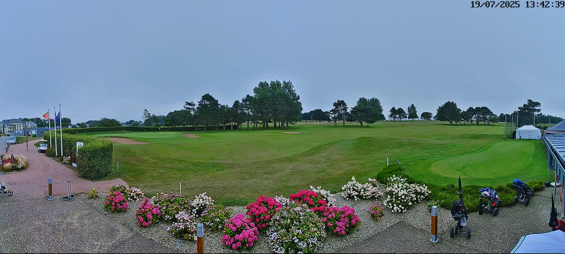 Golf de Dieppe Golf Pourville Court Live Cam - Dieppe, Seine-Maritime, Normandie, France