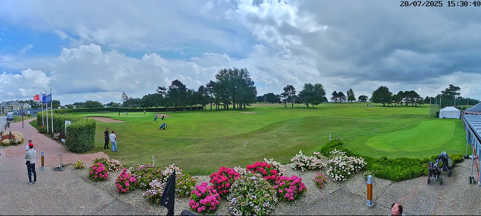 Golf de Dieppe Golf Pourville Court Live Cam - Dieppe, Seine-Maritime, Normandie, France