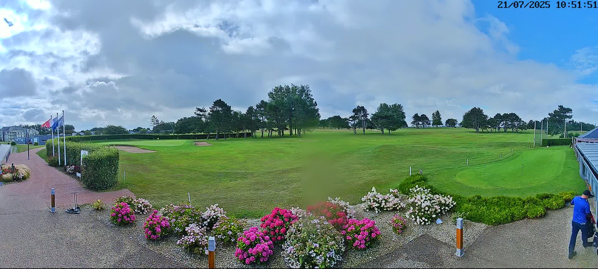 Golf de Dieppe Golf Pourville Court Live Cam - Dieppe, Seine-Maritime, Normandie, France
