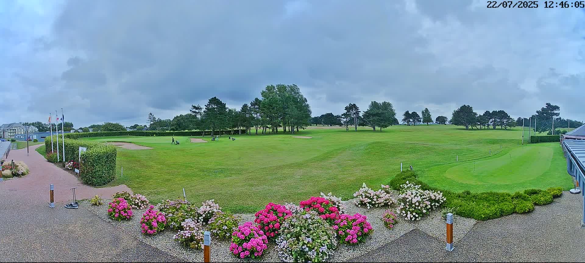 Golf de Dieppe Golf Pourville Court Live Cam - Dieppe, Seine-Maritime, Normandie, France