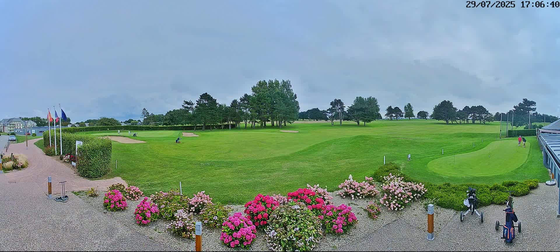 Golf de Dieppe Golf Pourville Court Live Cam - Dieppe, Seine-Maritime, Normandie, France