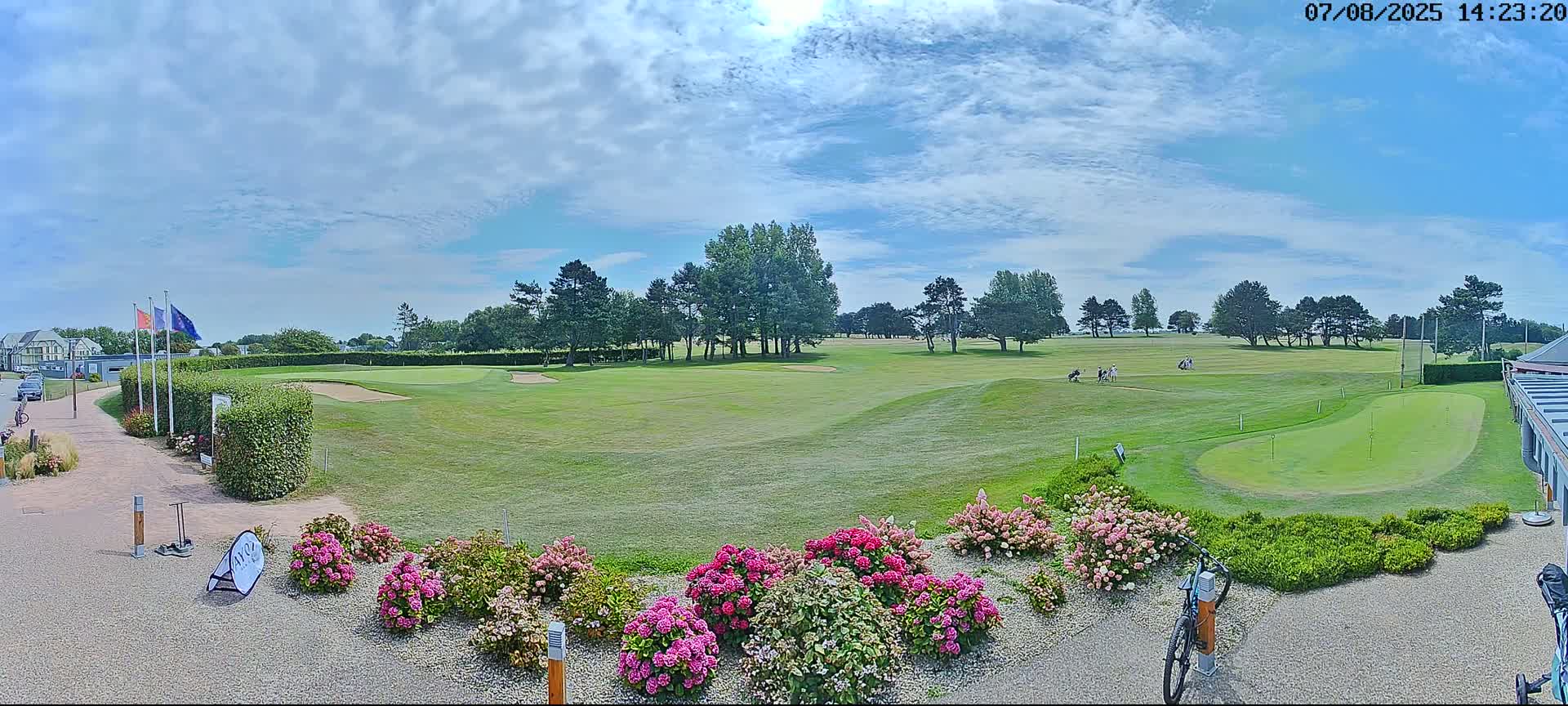 Golf de Dieppe Golf Pourville Court Live Cam - Dieppe, Seine-Maritime, Normandie, France