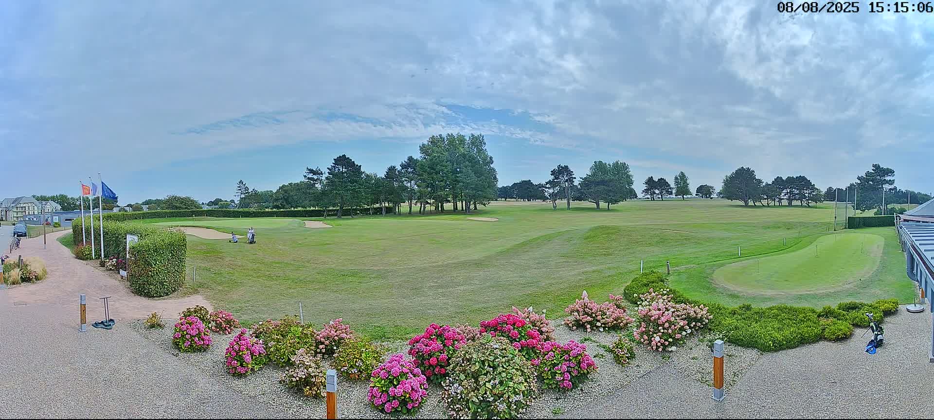 Golf de Dieppe Golf Pourville Court Live Cam - Dieppe, Seine-Maritime, Normandie, France