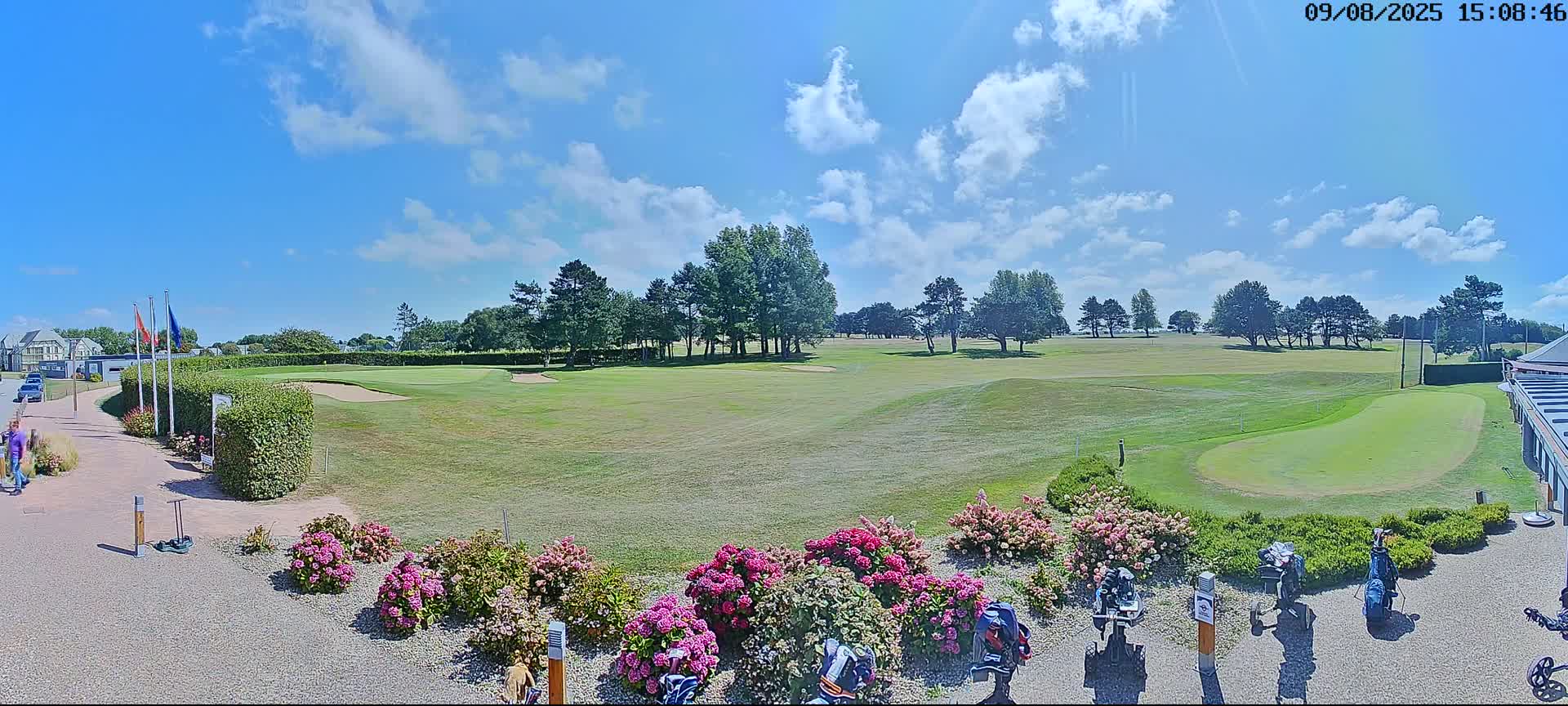 Golf de Dieppe Golf Pourville Court Live Cam - Dieppe, Seine-Maritime, Normandie, France