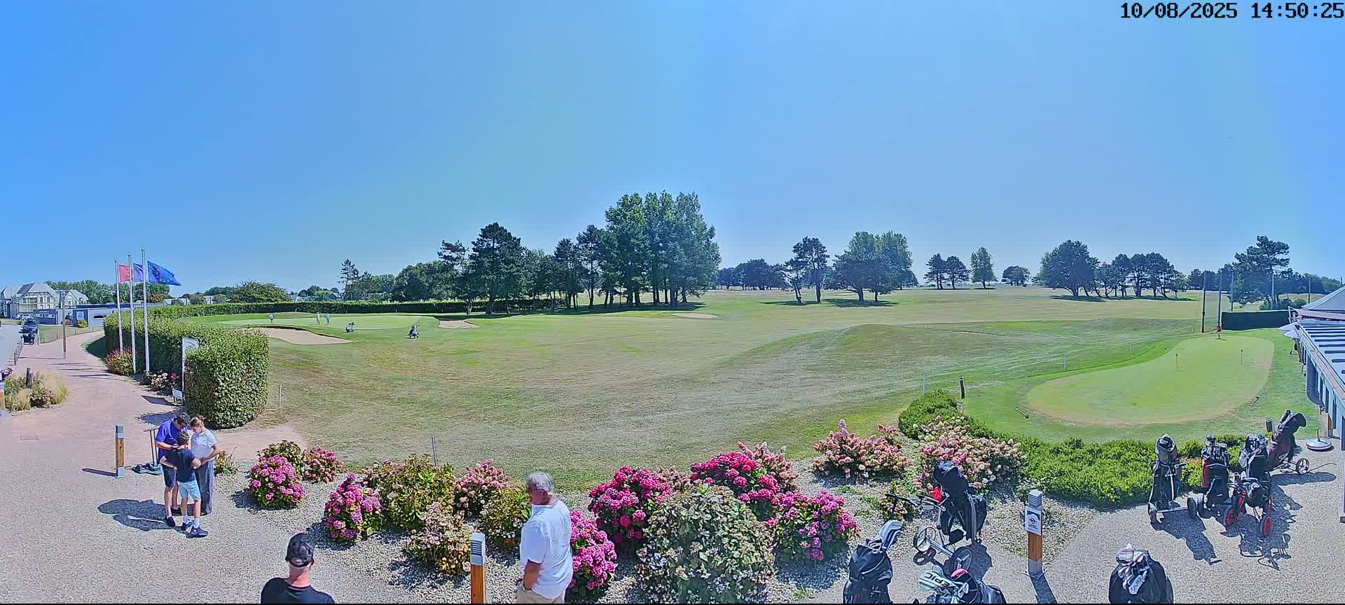 Golf de Dieppe Golf Pourville Court Live Cam - Dieppe, Seine-Maritime, Normandie, France