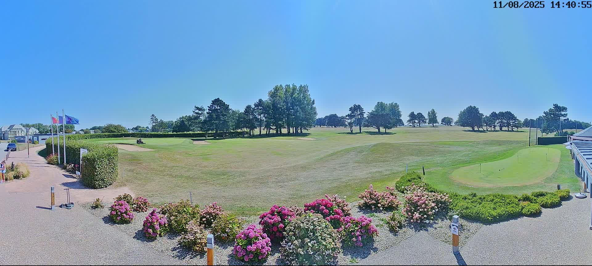 Golf de Dieppe Golf Pourville Court Live Cam - Dieppe, Seine-Maritime, Normandie, France
