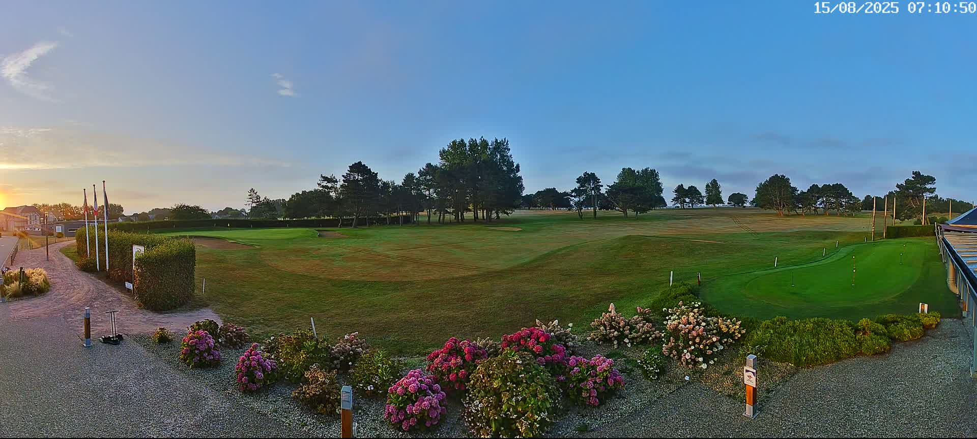 Golf de Dieppe Golf Pourville Court Live Cam - Dieppe, Seine-Maritime, Normandie, France